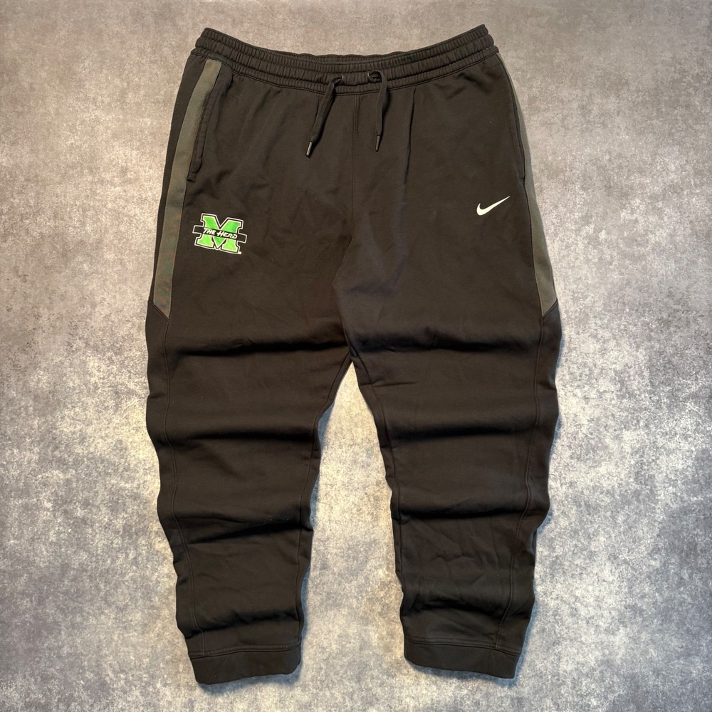 Nike Marshall University Thundering Herd Therma-FIT Joggers Mens 3XL Sweatpants